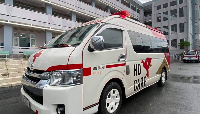 Dịch vụ cho thuê xe cứu thương trực sự kiện - HDCare