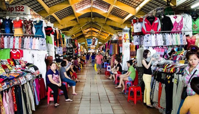 Nguồn hàng quần yếm Trung Quốc tại các chợ đầu mối trong nước