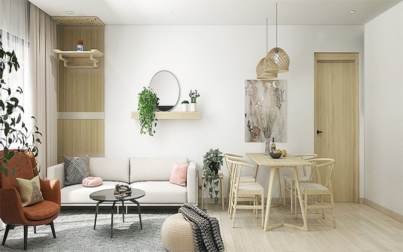 nội thất căn hộ phong cách Scandinavian