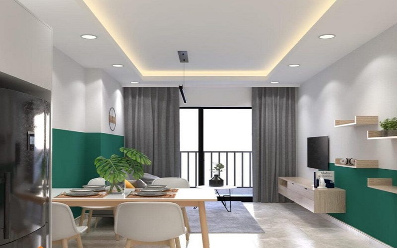 thiết kế nội thất căn hộ tận dụng ánh sáng tự nhiên