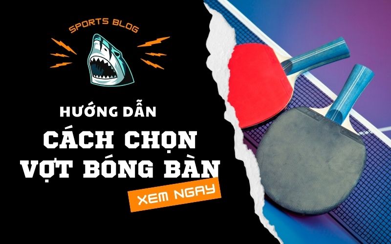 Cách chọn vợt bóng bàn