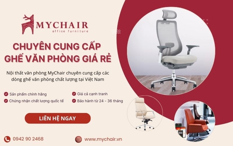 cửa hàng mychair cung cấp sản phẩm ghế chất lượng