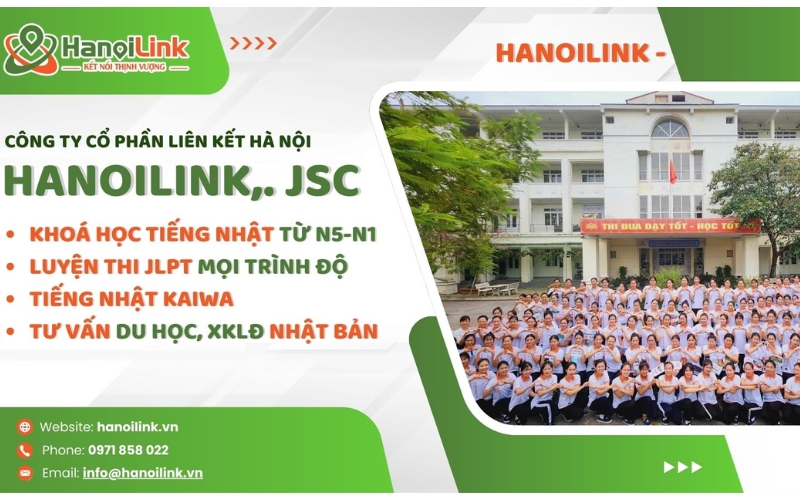 trung tâm tiếng nhật hanoilink