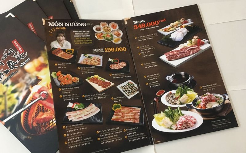 tiêu chí đánh giá địa chỉ in menu