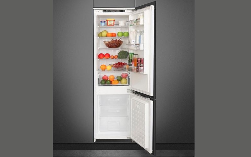 Tủ lạnh 2 cánh ngăn đá Hafele Smeg